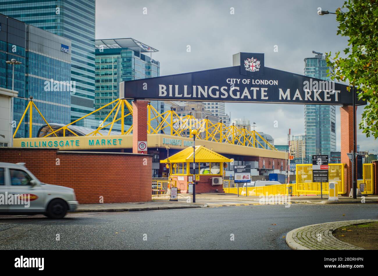 Billingsgate Market the largest wholesale fish market in the UK by