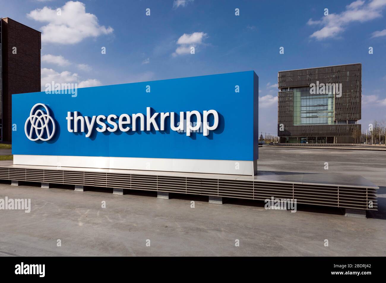 Headquarters of Thyssenkrupp AG Stock Photo