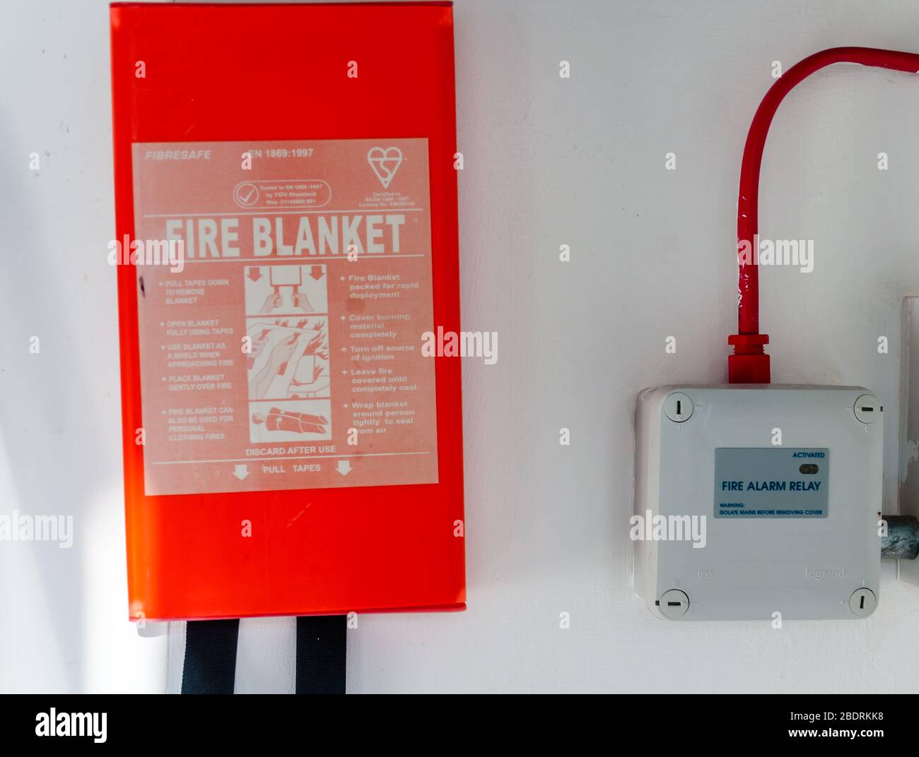 Fire blanket hires stock photography and images Alamy