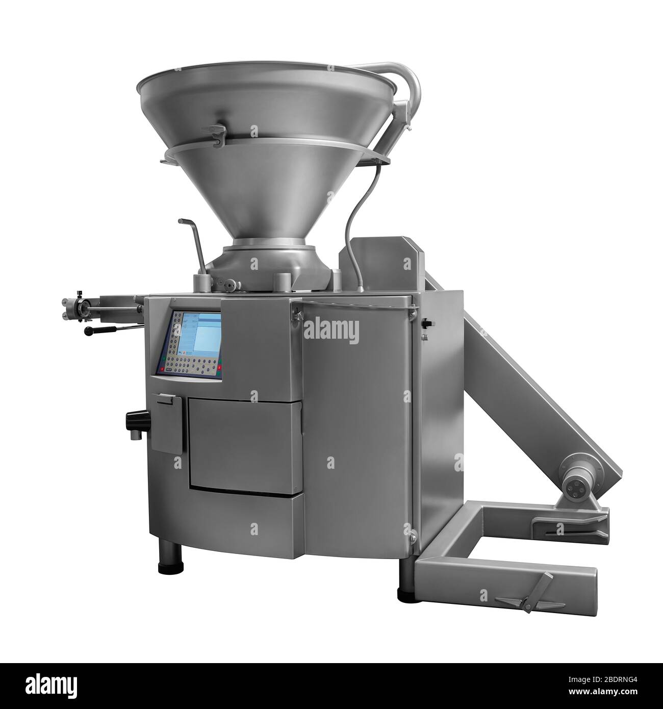 Industrial mixer in food industry, production line in food factory line