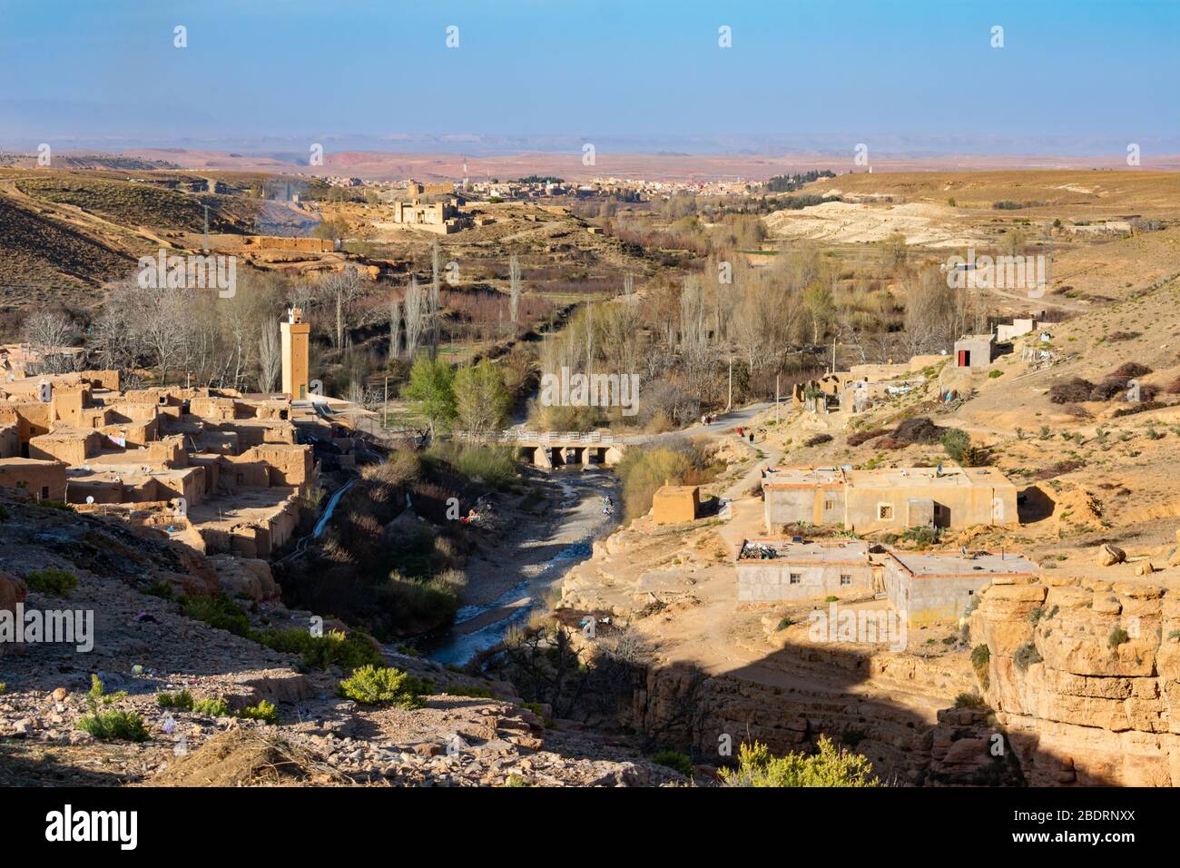 Rural Village in Midelt Morocco Stock Photo Alamy