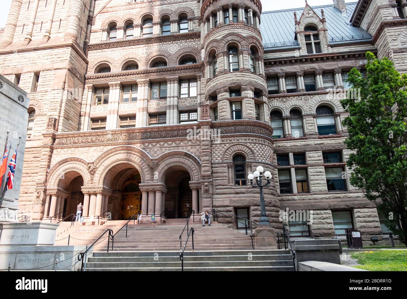 Old City Hall, courthouse, in Toronto, Canada, Ontario, North America Stock Photo