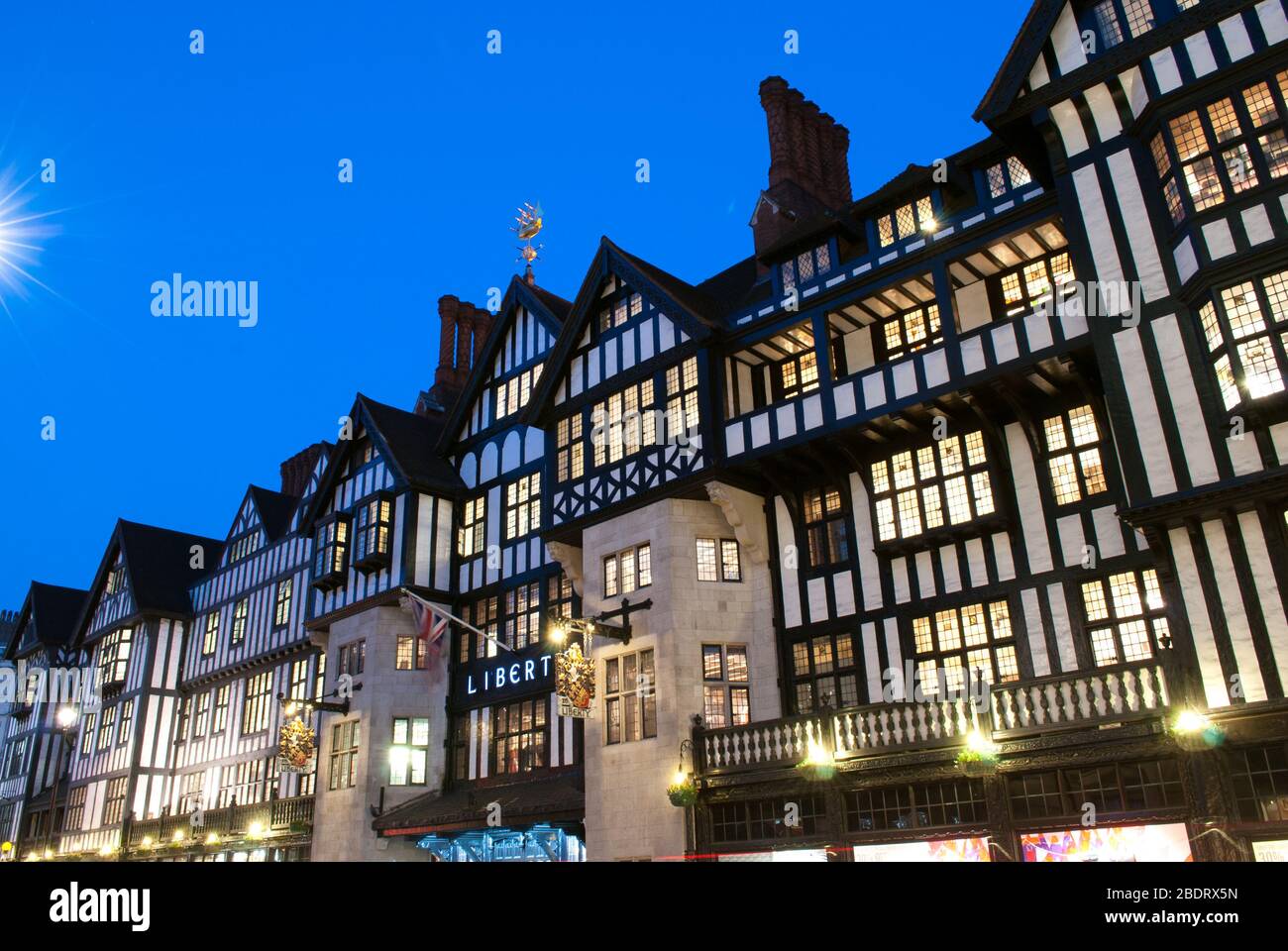 Traditional Department Store Tudor Revival Architecture Liberty London