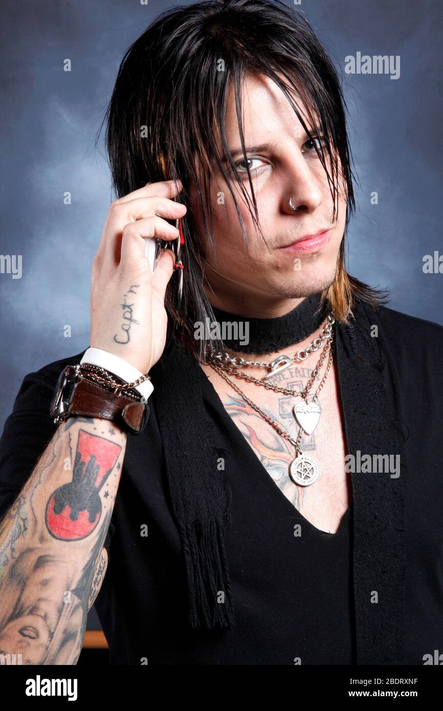 Johnny Five, from the band, Still Standing photographed at the National ...