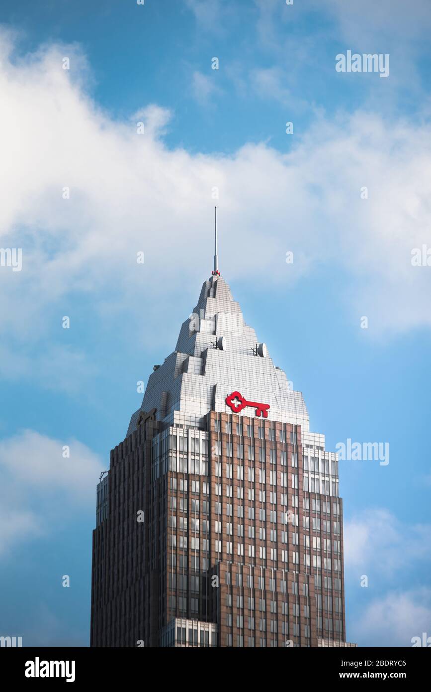 Key Tower in Cleveland Ohio Stock Photo Alamy