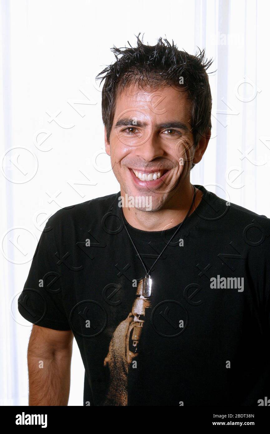 Eli Roth portraits in his hotel room at the Four Season Hotel in ...