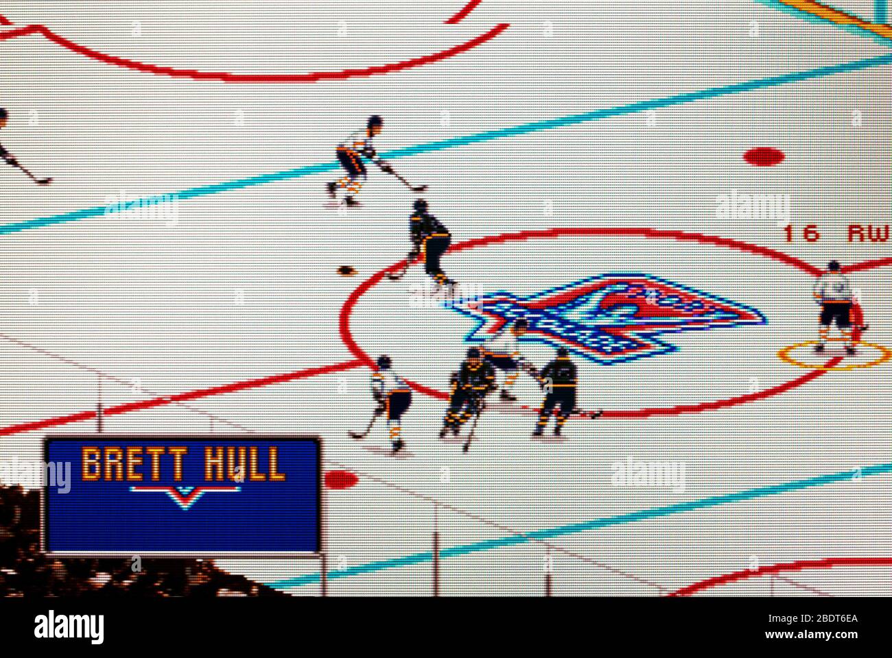 Jeu SEGA Mega Drive - NHL Hockey - PAL - Complet Et En Bon état