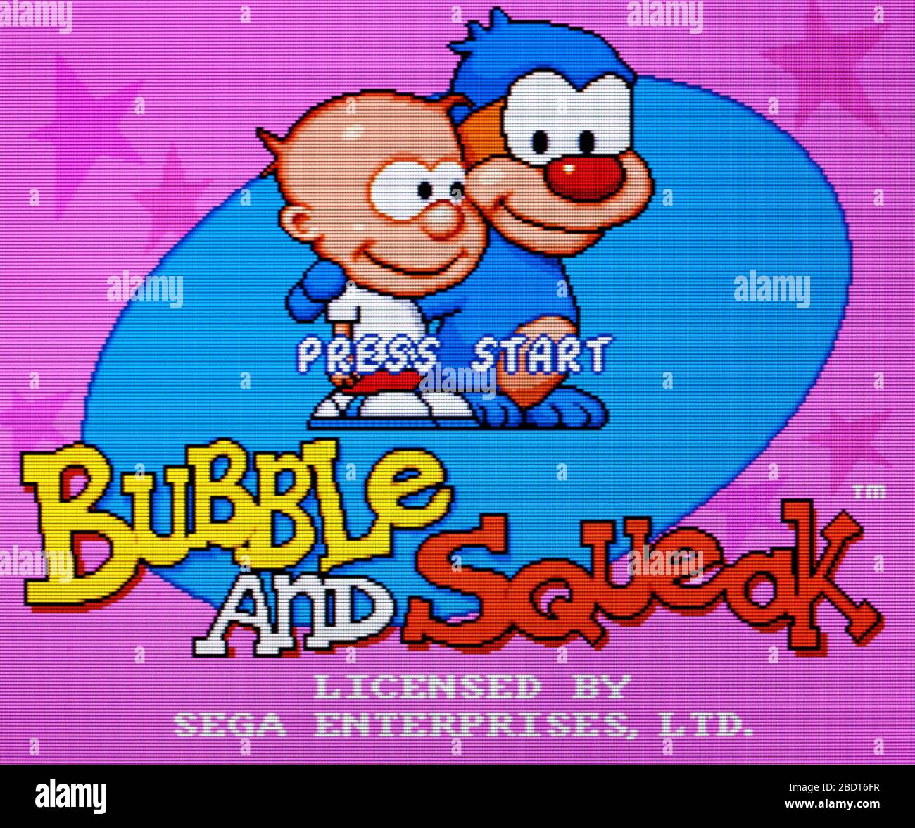 Bubble and Squeak - Sega Genesis Mega Drive - Editorial use only Stock  Photo - Alamy