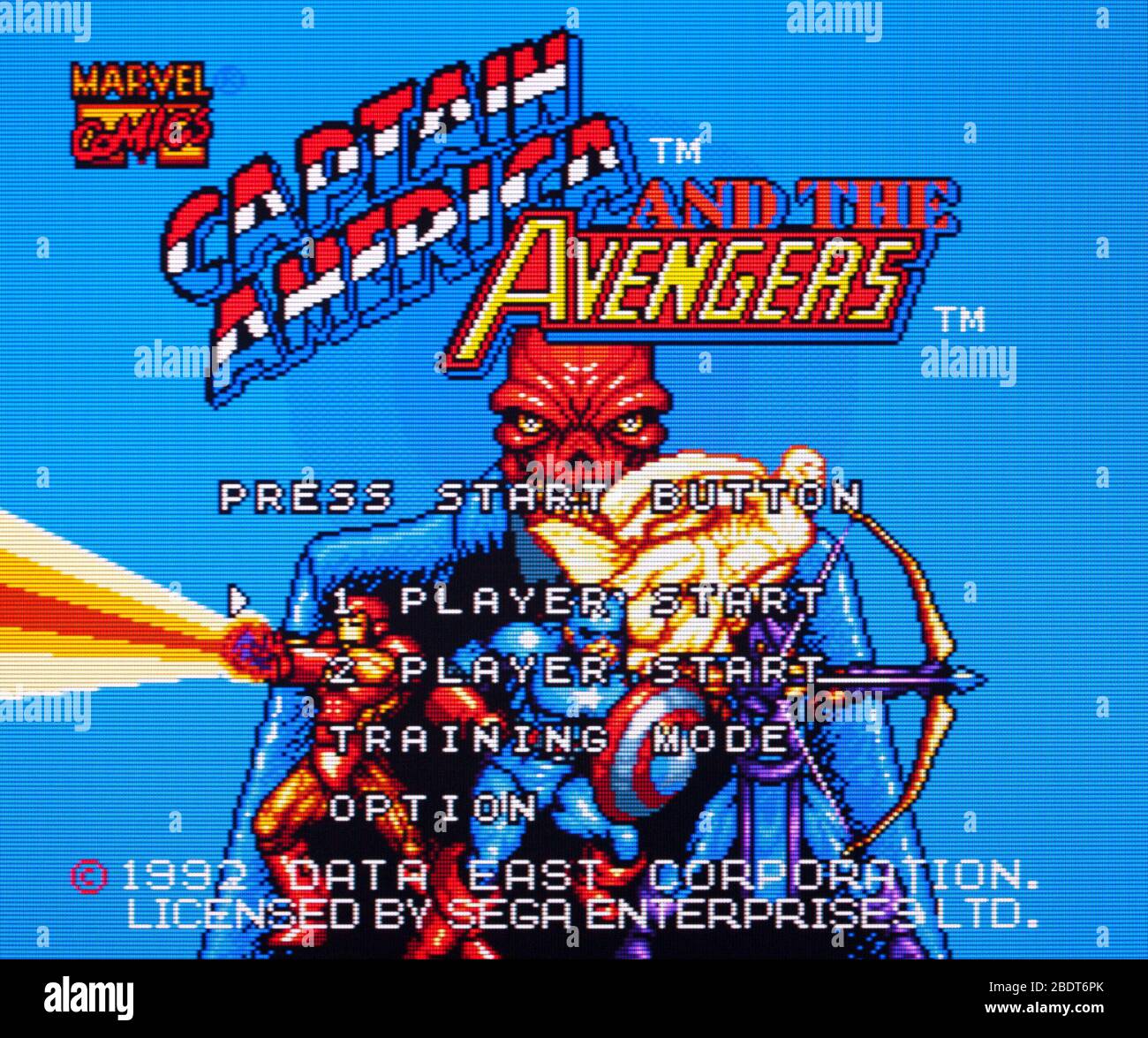 captain america and the avengers sega genesis