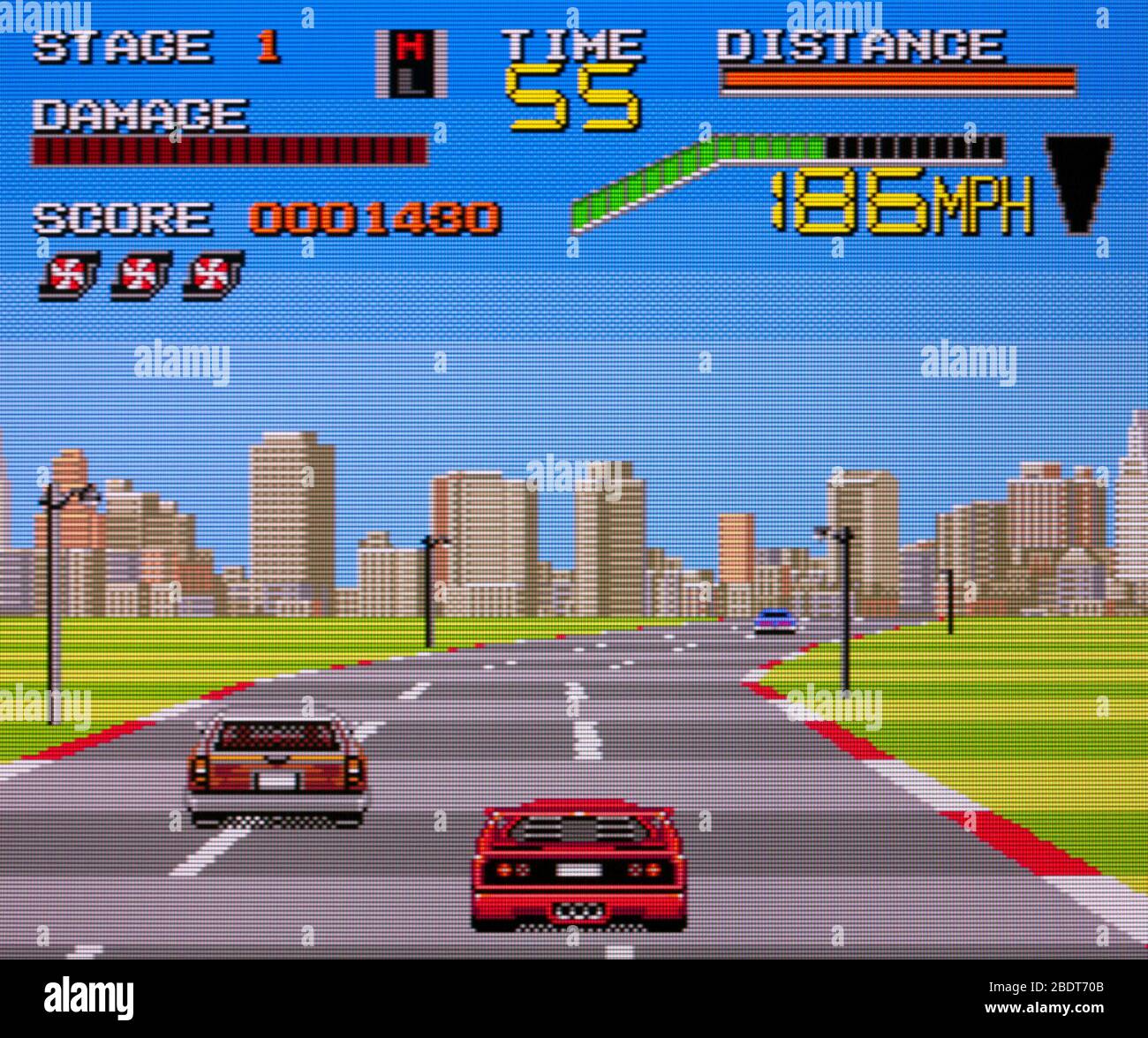 sega genesis car games