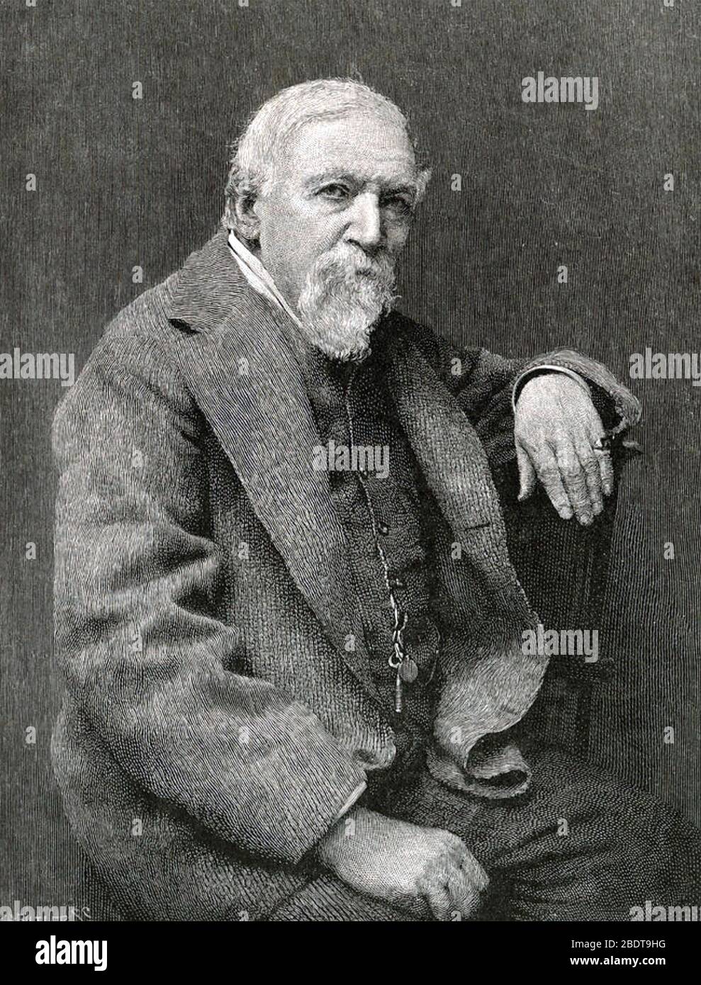 Robert Browning 1812 18 English Poet And Playwright About 15 Stock Photo Alamy