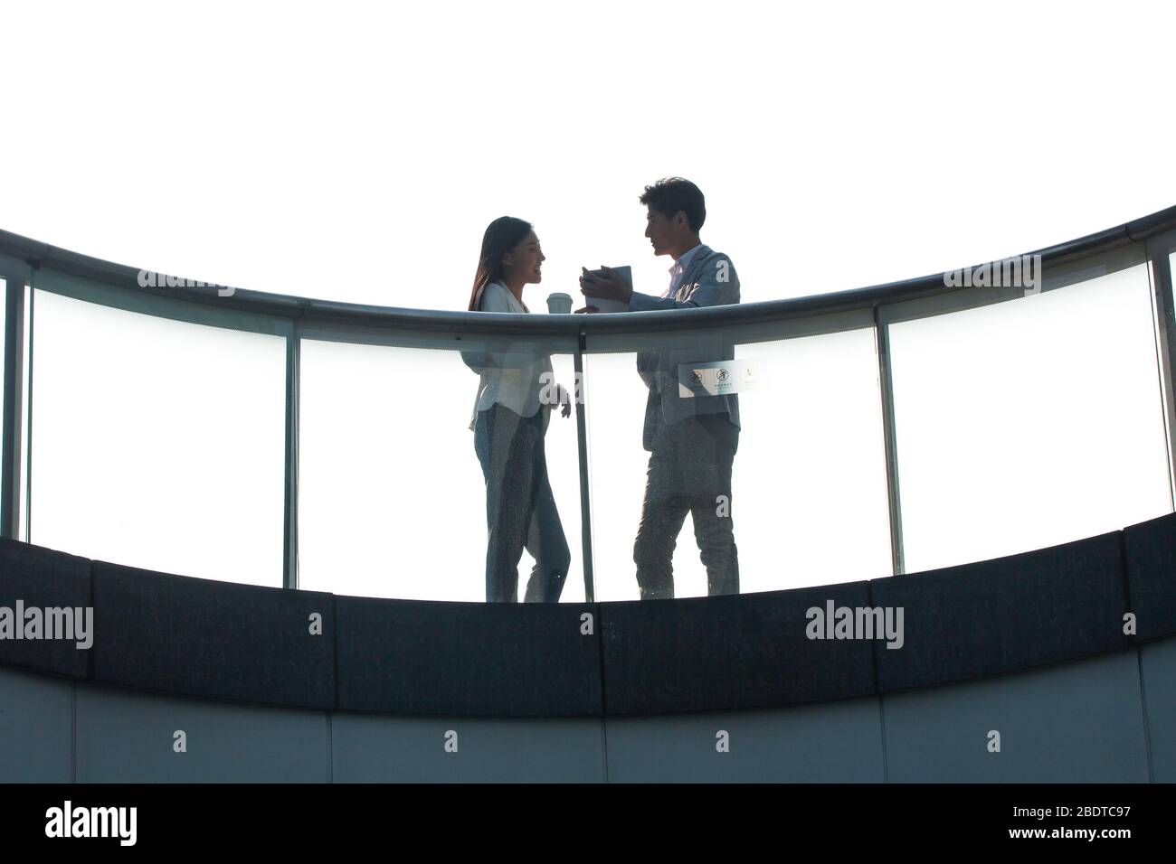 The outside of the office building business Stock Photo - Alamy
