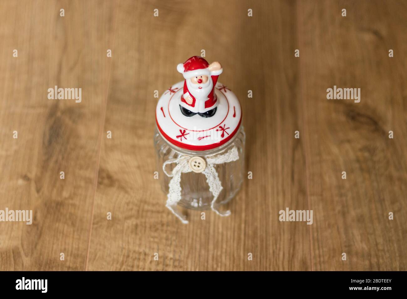 Christmas jar decoration