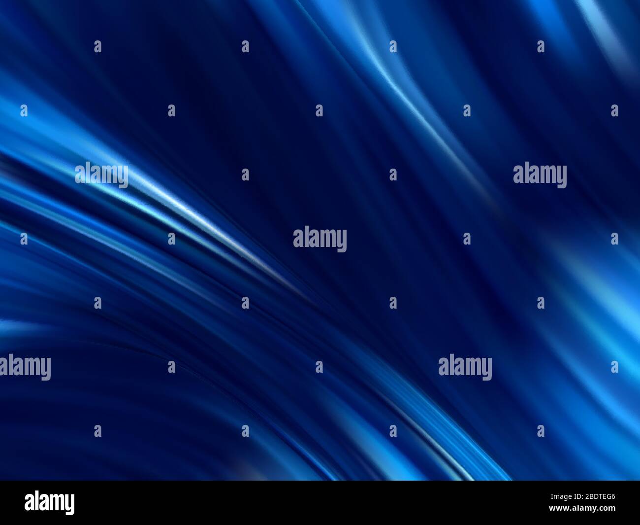 Dark blue vector pattern with lines Wave flow blue background Vector eps10 Stock Vector