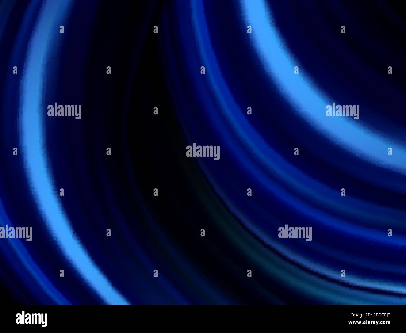 Dark blue vector pattern with lines Wave flow blue background Vector Stock Vector