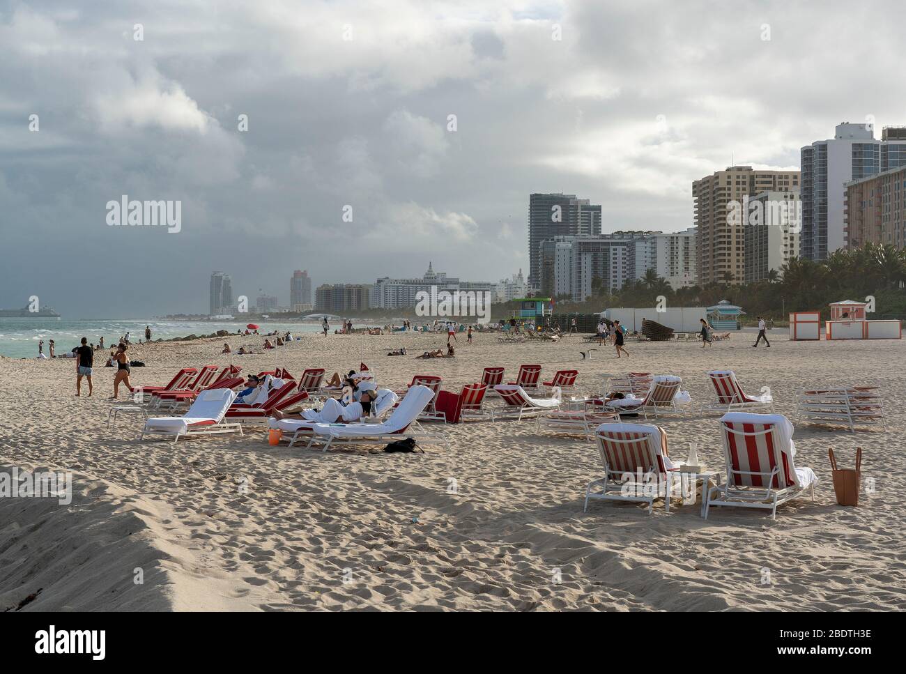 Miami Beach,Florida Stock Photo