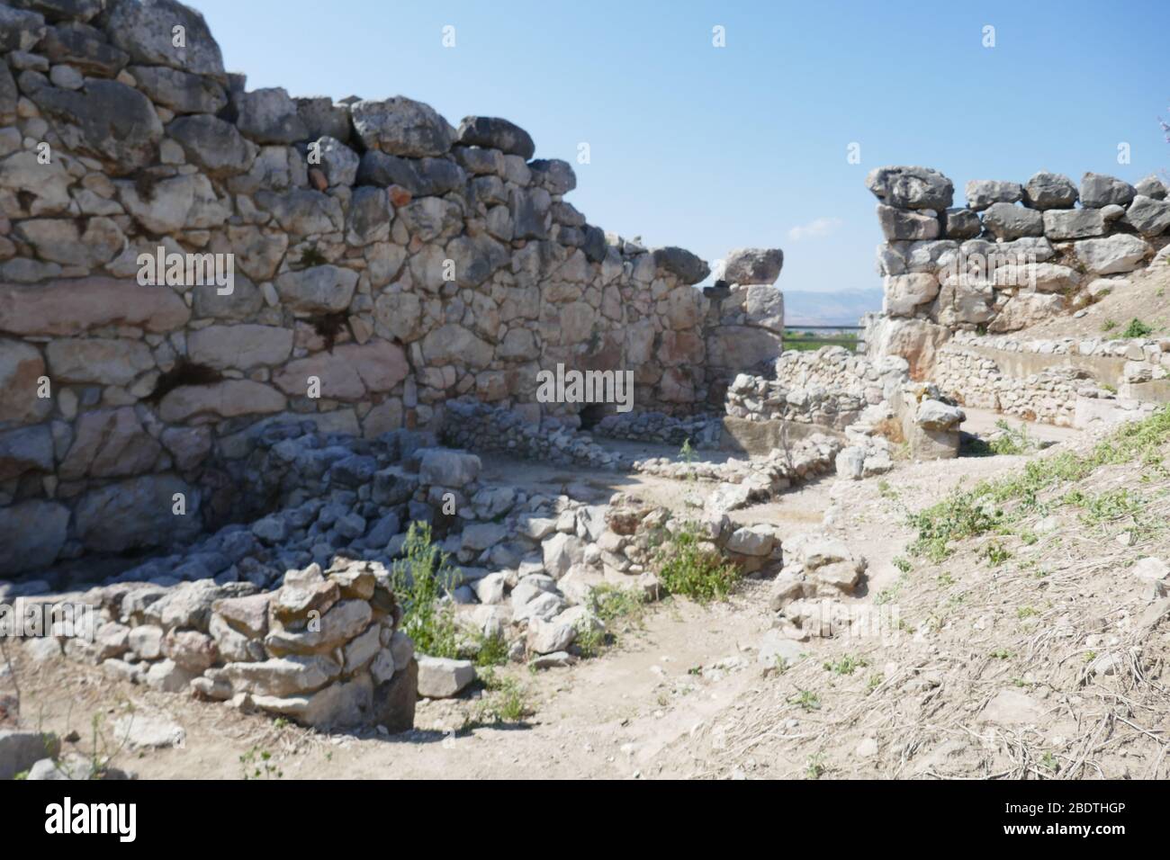 Tiryns Archaeological Site Stock Photo - Alamy