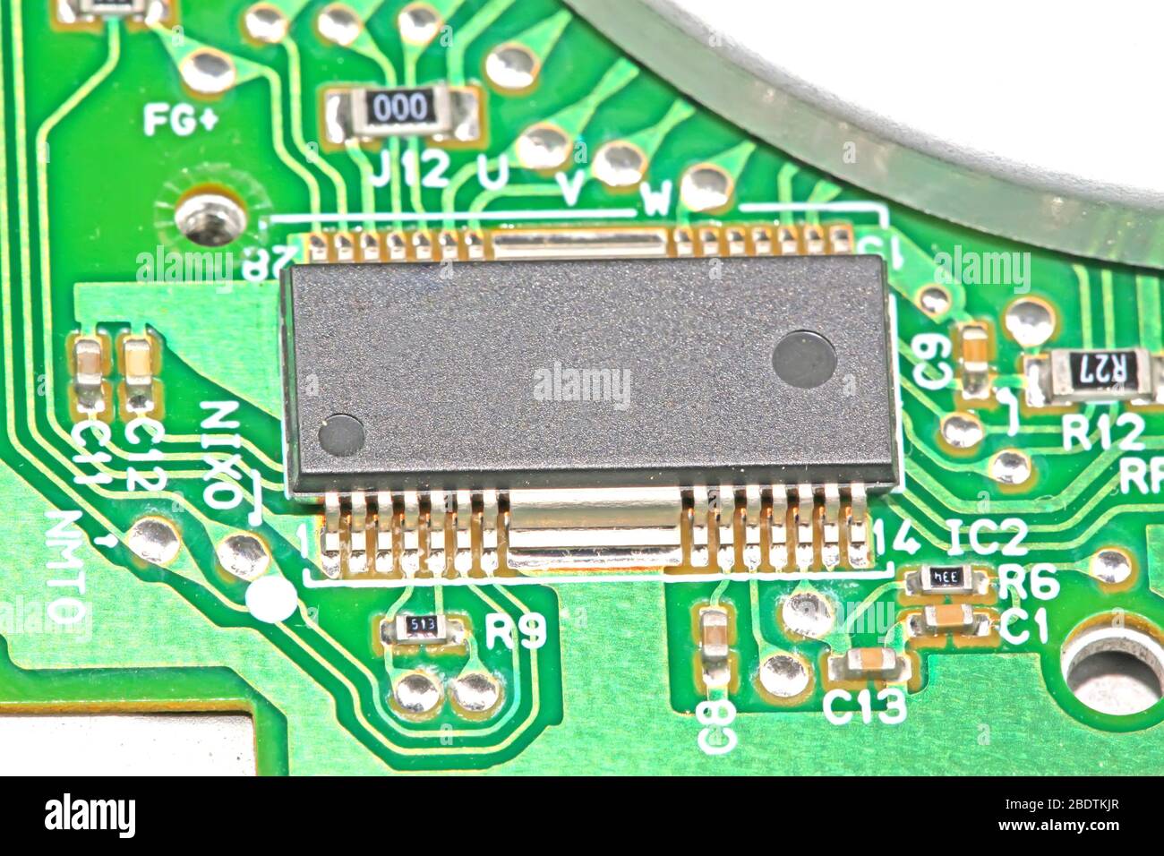 closeup of printed circuit boards Stock Photo - Alamy