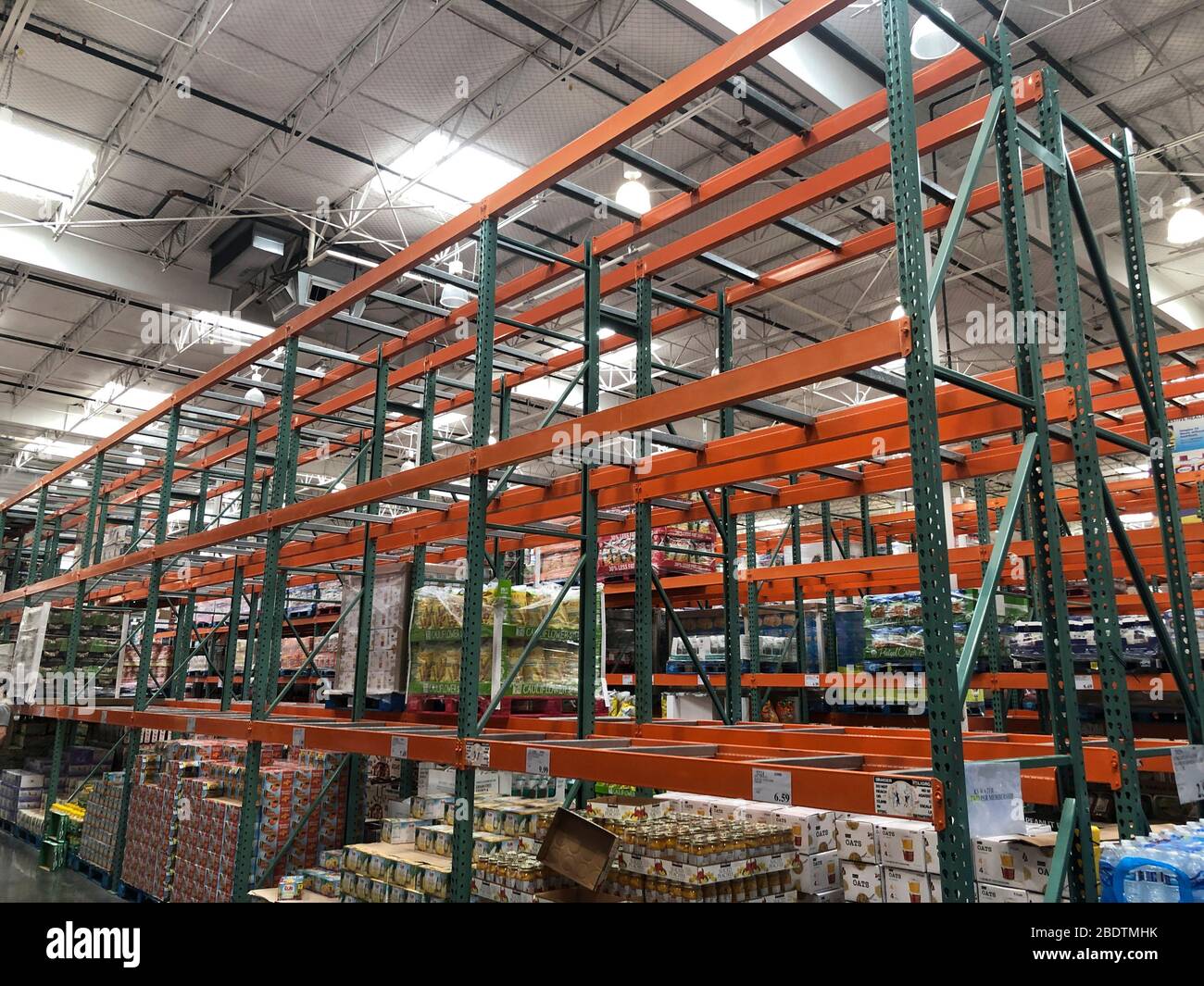 Costco shelves hires stock photography and images Alamy