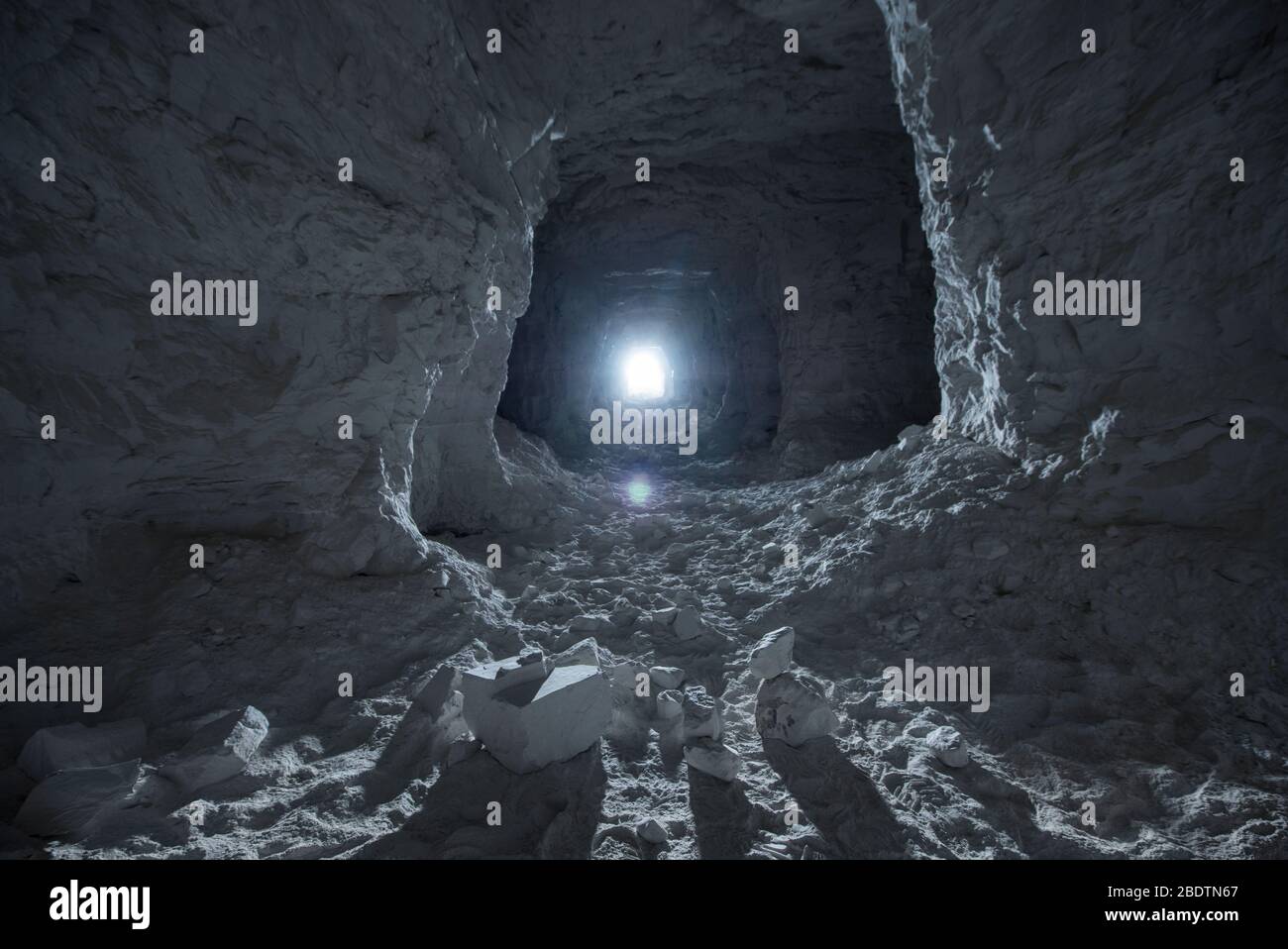 Abandoned Mine Shafts in the California Desert Stock Photo - Alamy