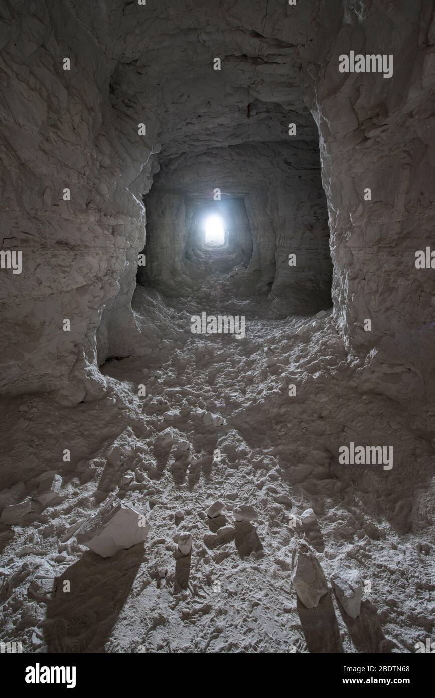 Abandoned Mine Shafts in the California Desert Stock Photo - Alamy