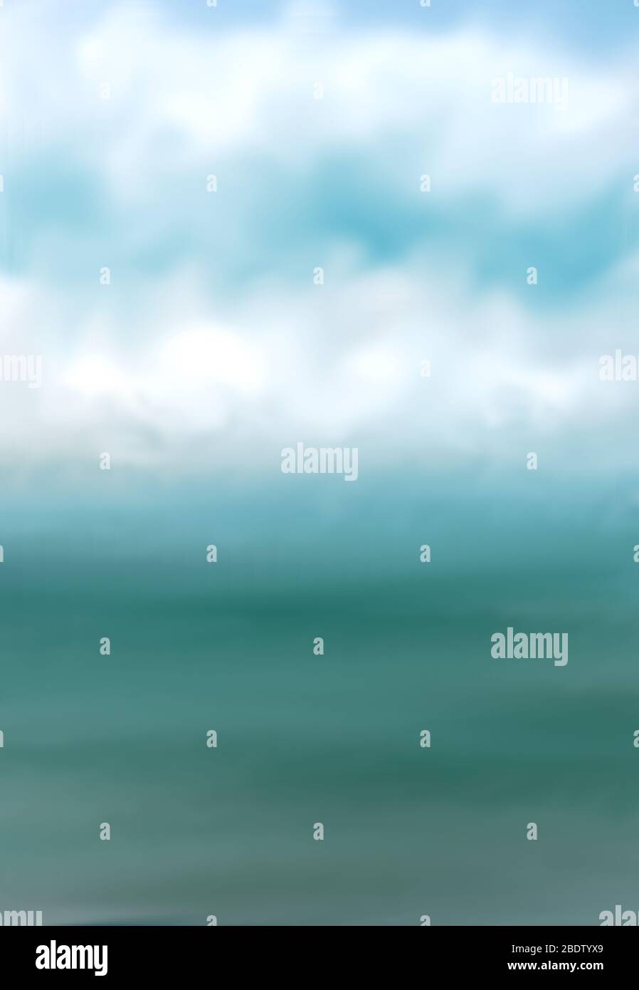 beach abstract background in soft shades of blue and green Stock Photo ...