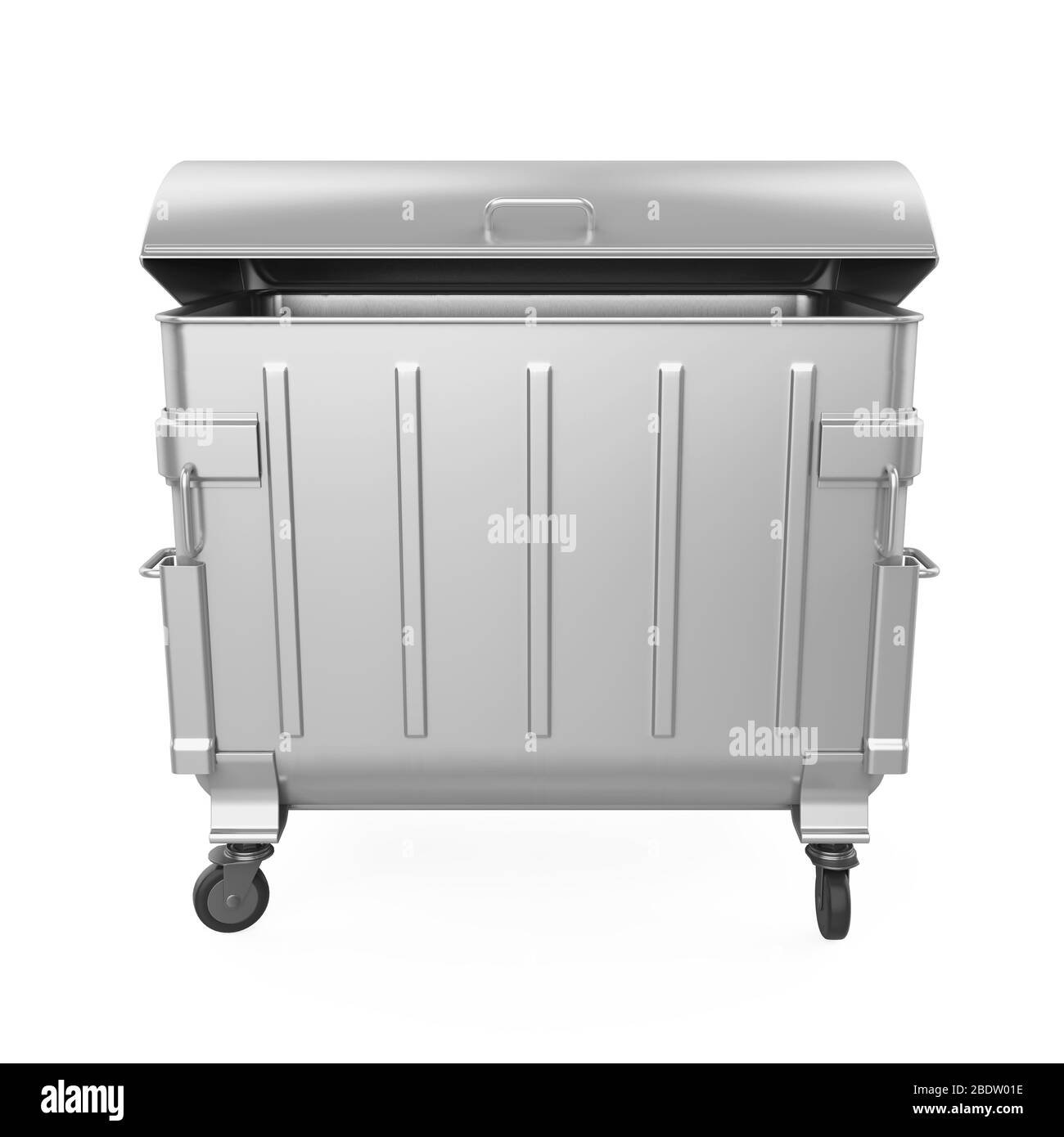 Garbage Dumpster Isolated Stock Photo Alamy