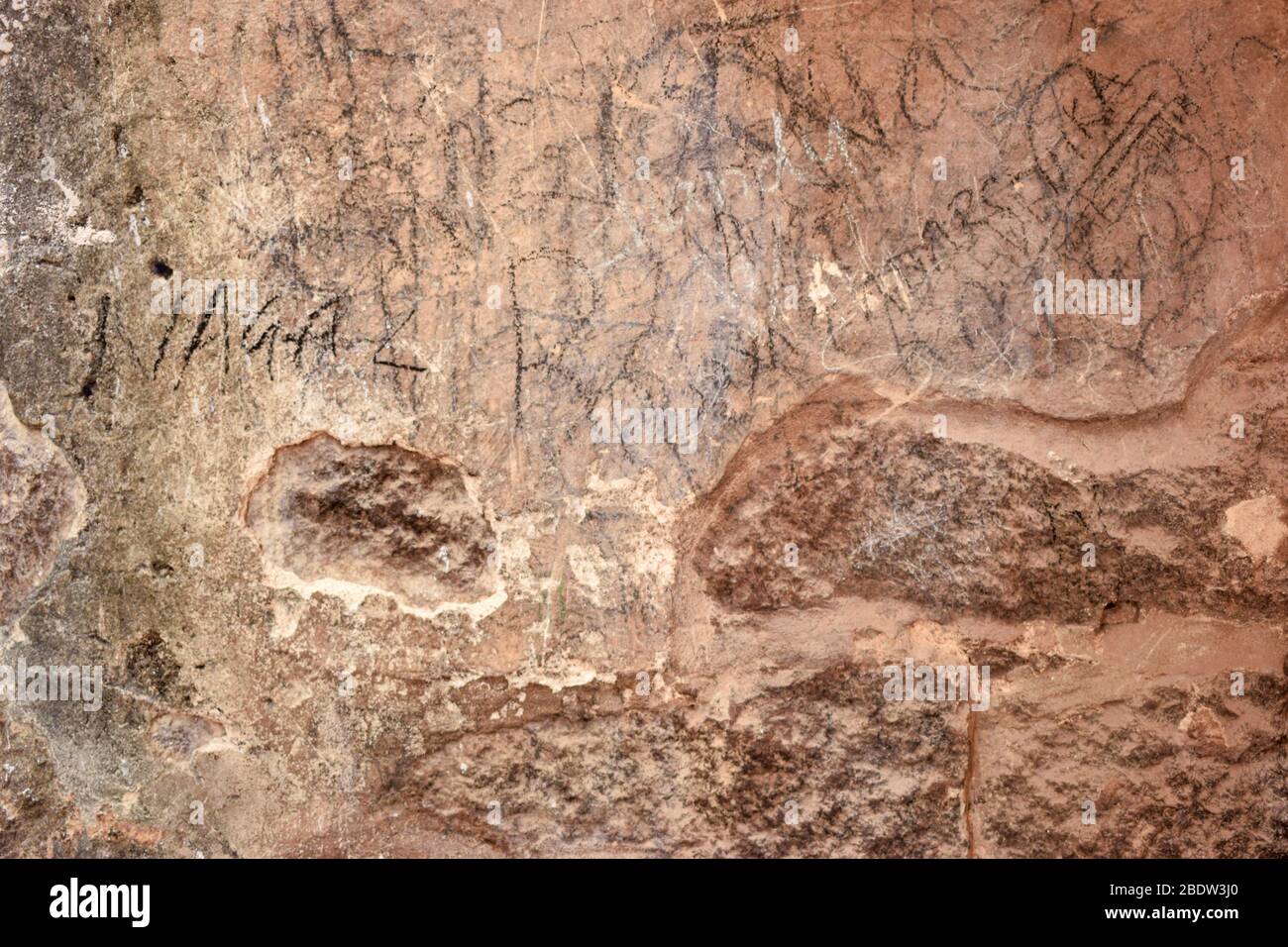 Rough Grunge Vintage light pink Peeled Cement Wall Background Distressed Weathered, Dirty Old Texture Stock Photo