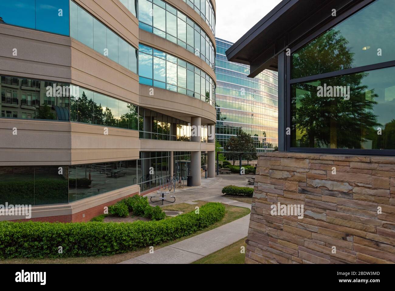 CDC (Centers for Disease Control) headquarters in Atlanta, Georgia. (USA) Stock Photo