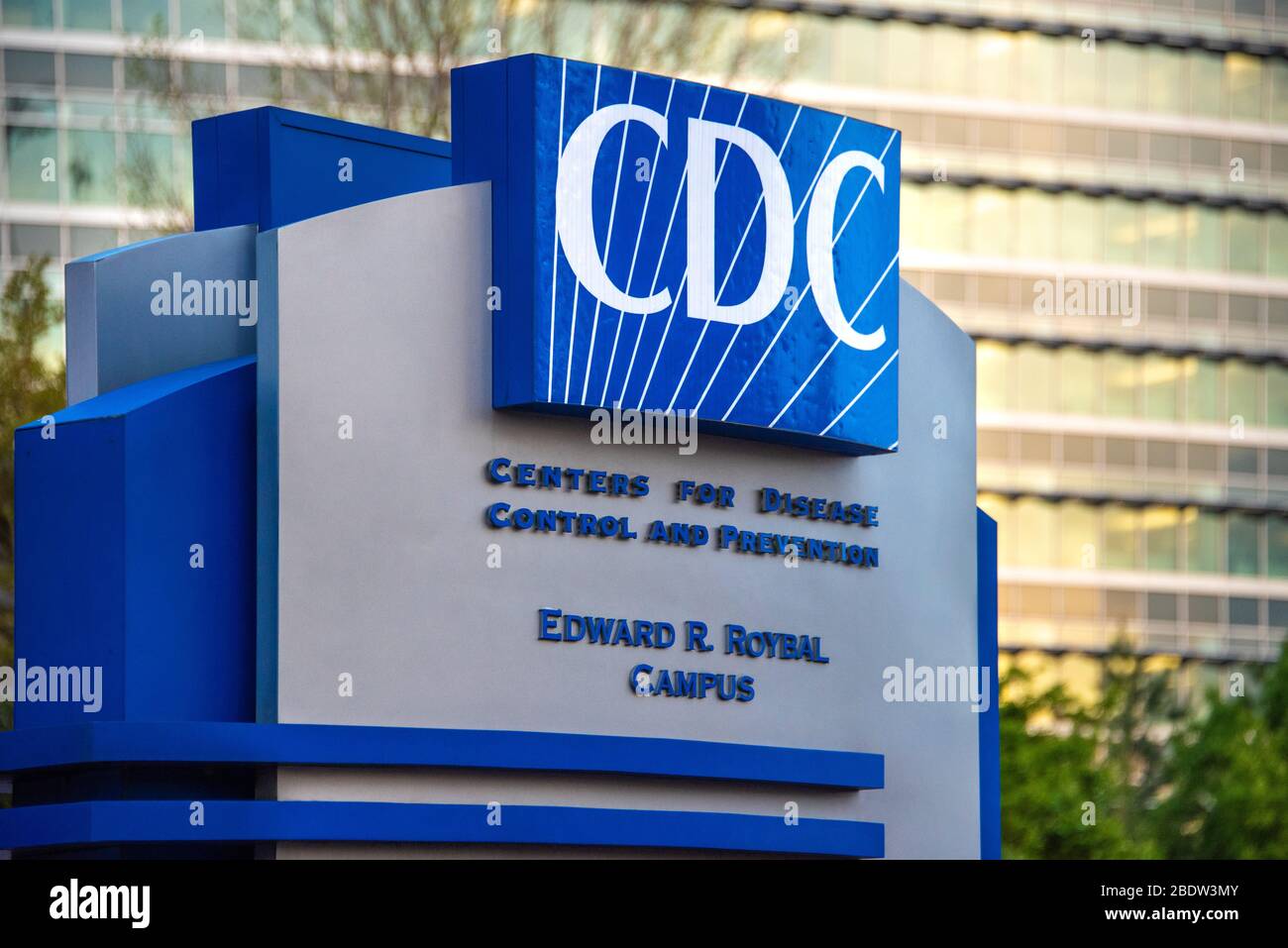 CDC (Centers for Disease Control) headquarters in Atlanta, Georgia. (USA) Stock Photo