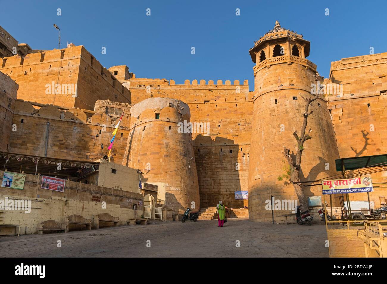 Jaisalmer Fort Rajasthan India Stock Photo