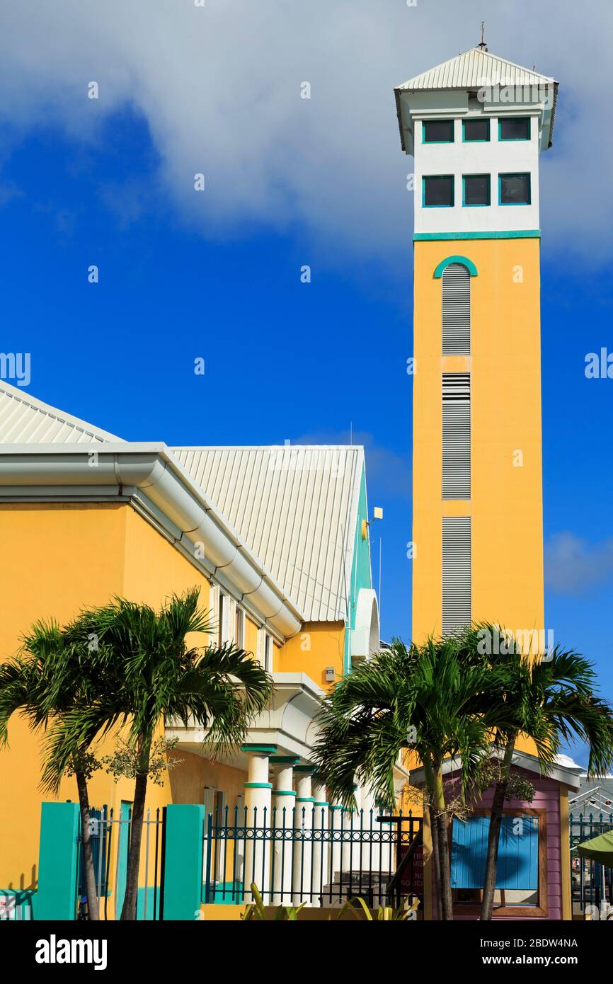 Port Authority Building, Nassau, New Providence Island, Bahamas Stock