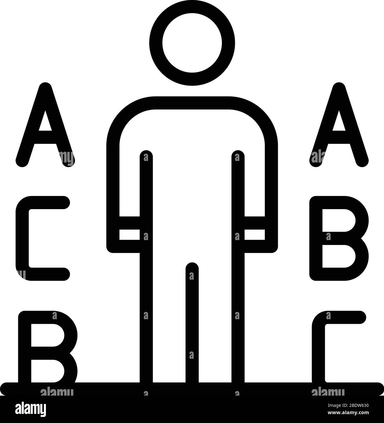 Study teacher education letters Black and White Stock Photos & Images ...