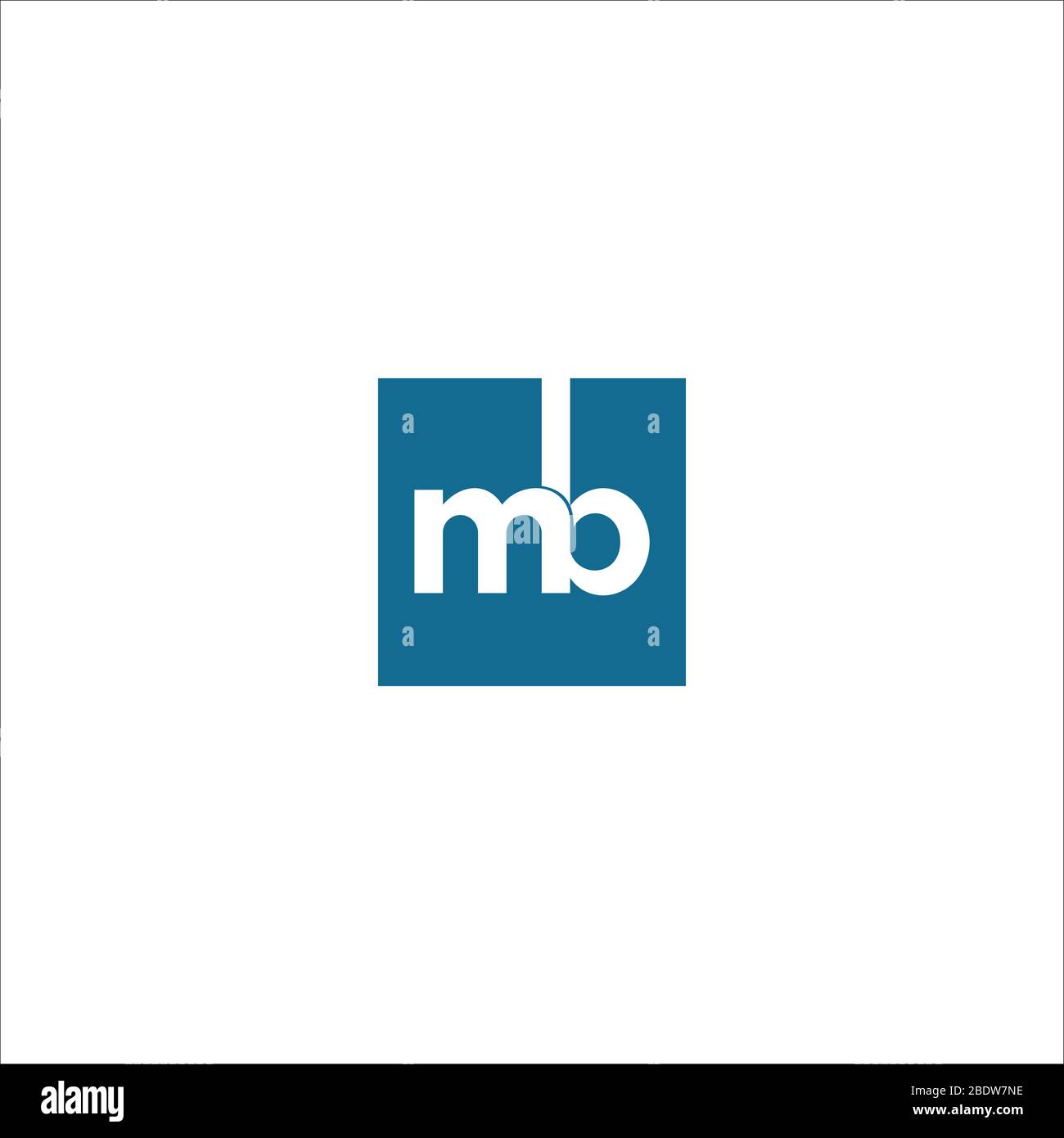 Initial letter mb logo or bm logo vector design template Stock Vector ...
