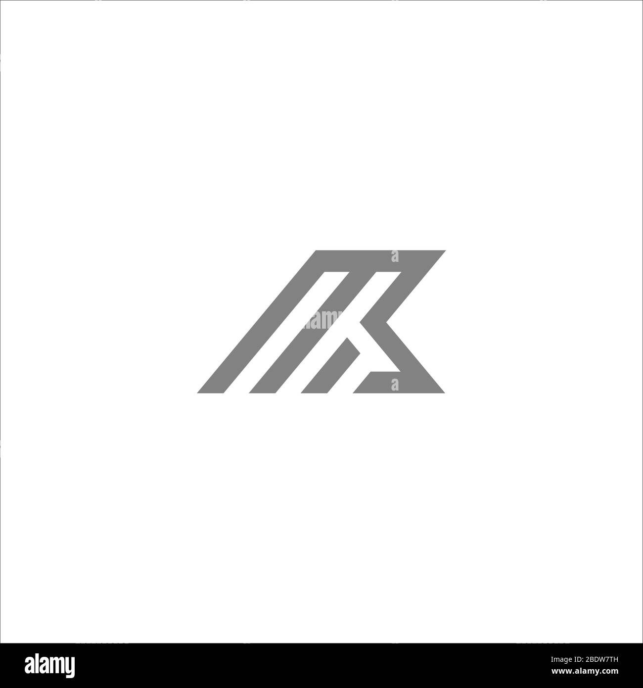 Initial letter mb logo or bm logo vector design template Stock Vector ...