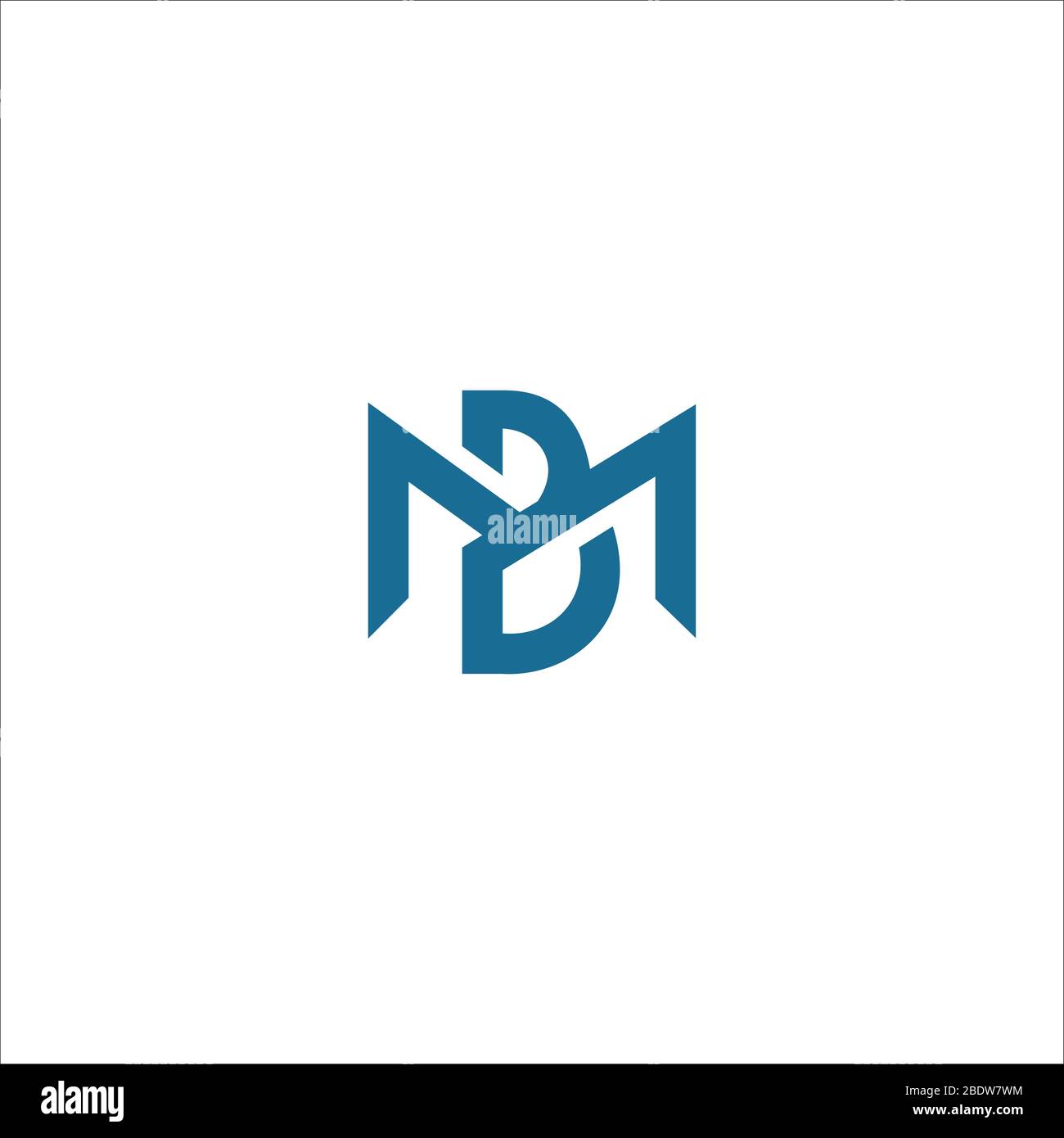 Initial letter mb logo or bm logo vector design template Stock Vector ...