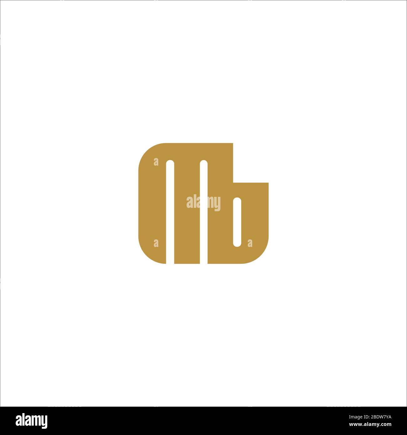 Initial letter mb logo or bm logo vector design template Stock Vector ...