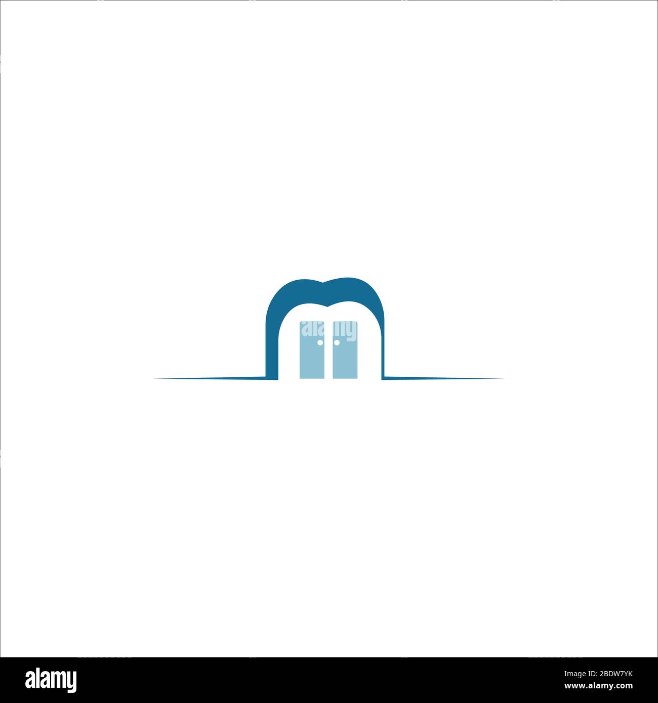 Initial letter mb logo or bm logo vector design template Stock Vector