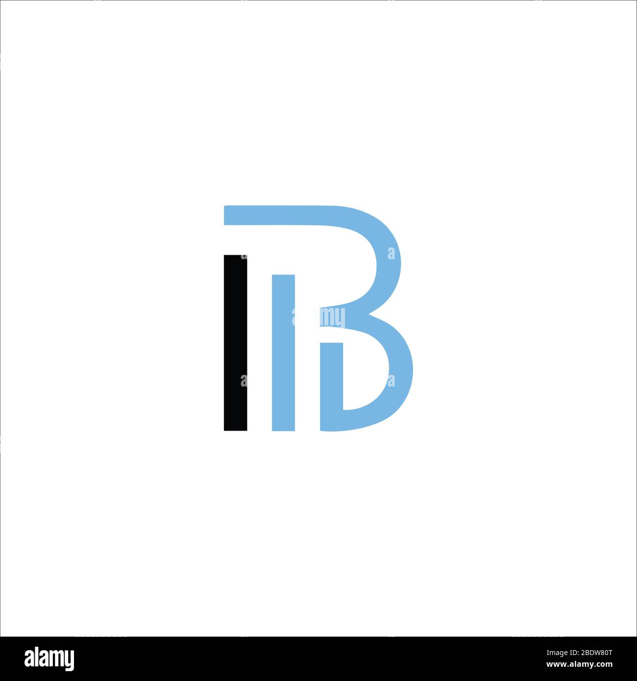 Initial letter mb logo or bm logo vector design template Stock Vector ...