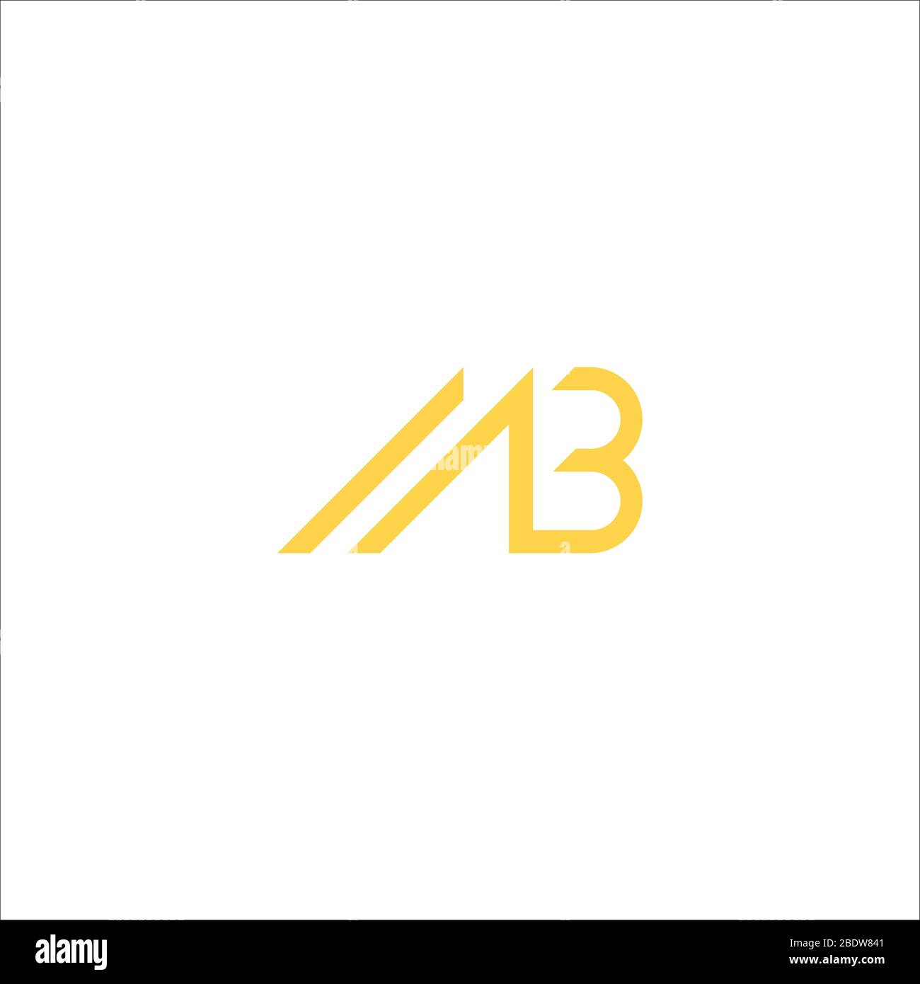 Initial letter mb logo or bm logo vector design template Stock Vector ...