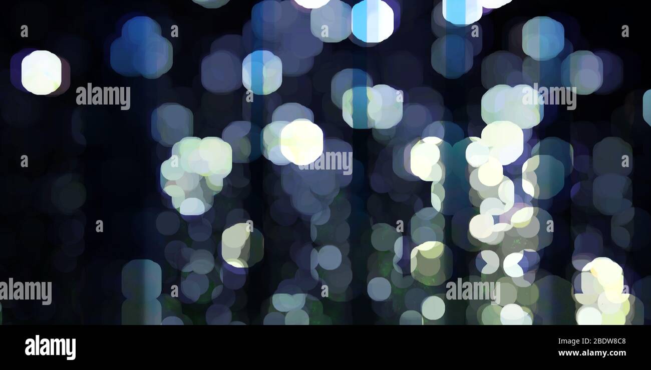 abstract blue background with bokeh Stock Photo - Alamy
