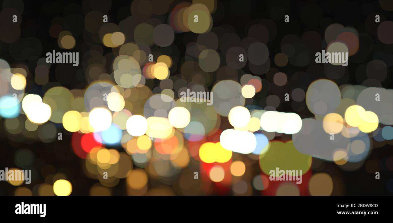 abstract blue background with bokeh Stock Photo - Alamy
