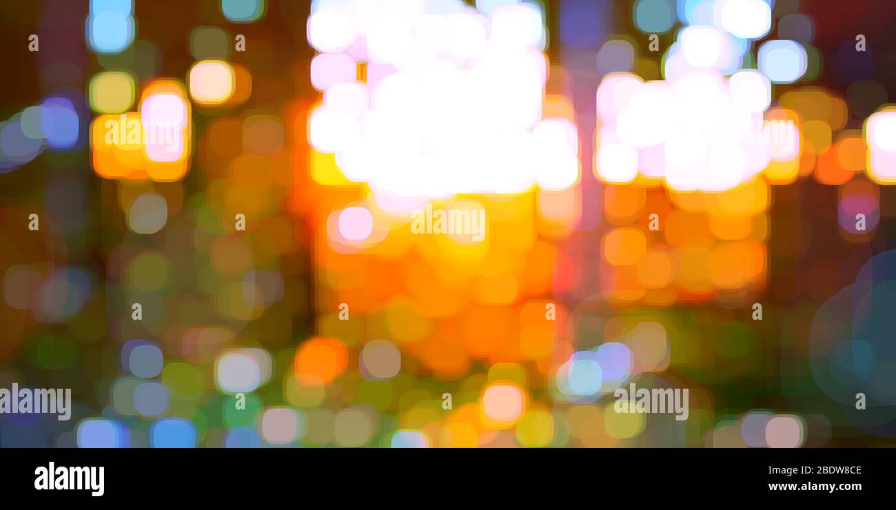 abstract blue background with bokeh Stock Photo - Alamy
