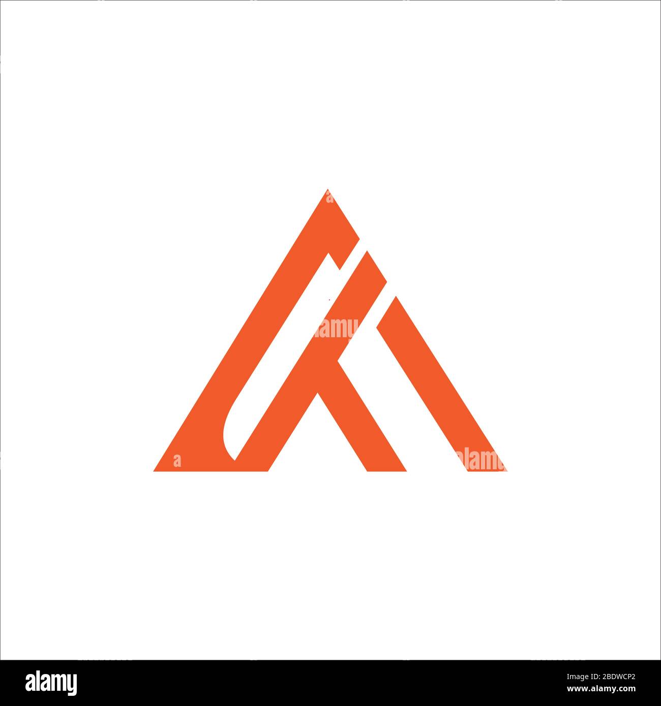 Initial letter ta logo or at logo vector design template Stock Vector