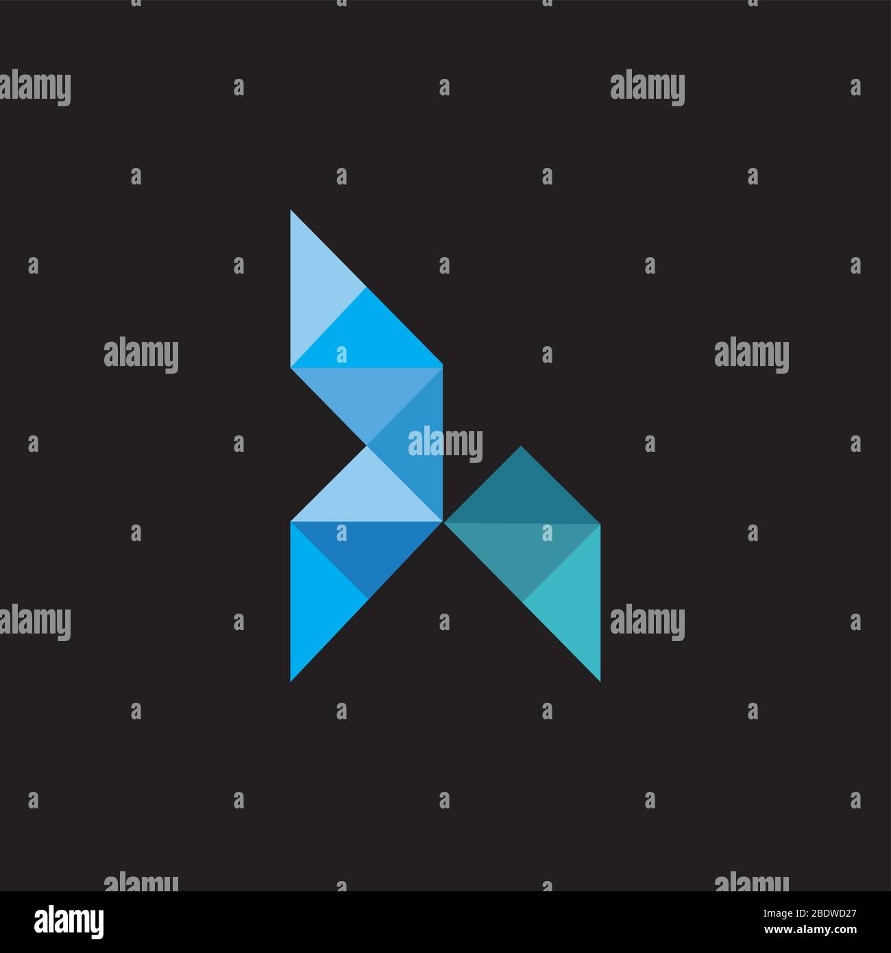 Initial letter ta logo or at logo vector design template Stock Vector