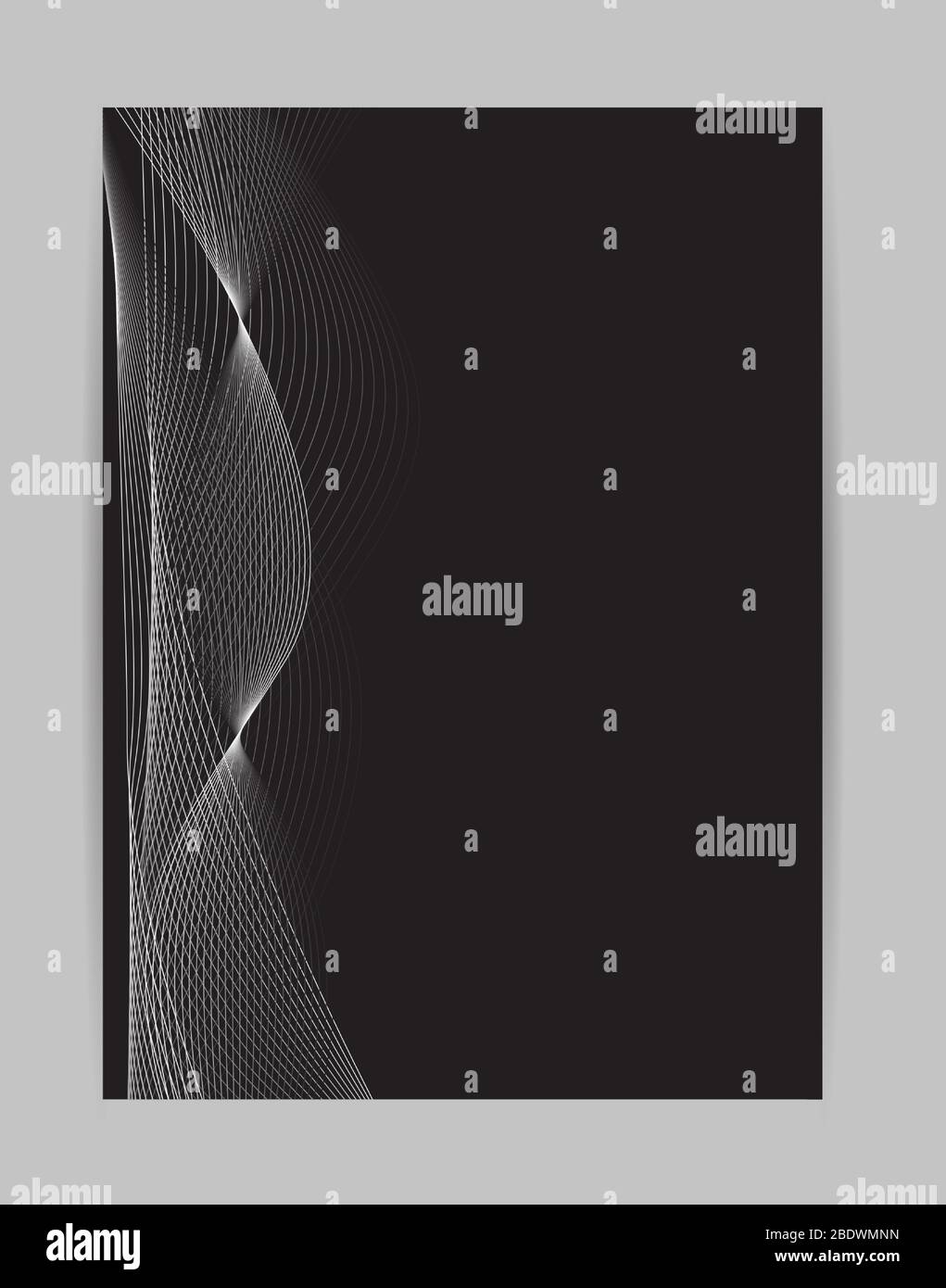 Design elements. Poligonal lines background. Vector Illustration Stock Vector