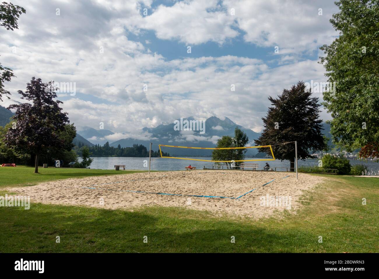 Beach volleyball court hi-res stock photography and images - Alamy