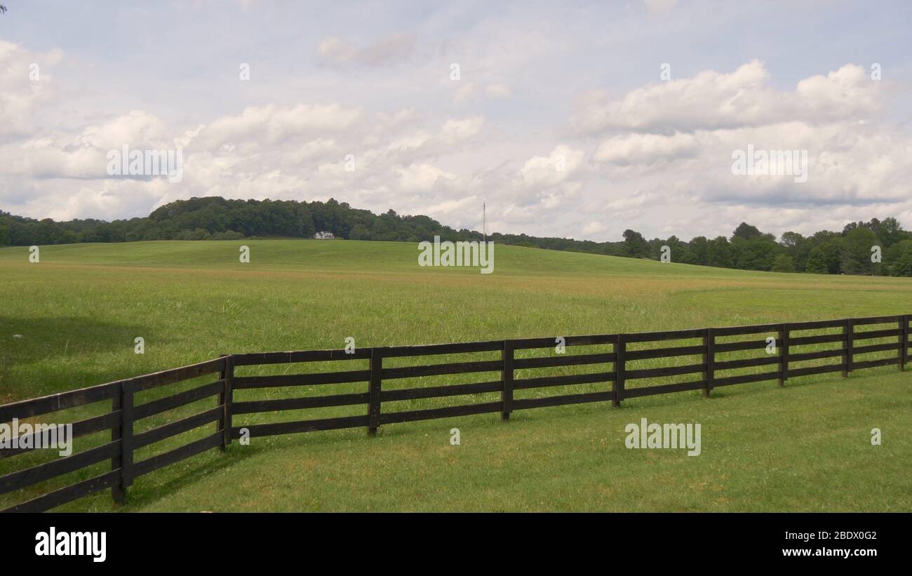 Farm in Tennessee - LEIPERS FORK, UNITED STATES - JUNE 17, 2019 Stock Photo
