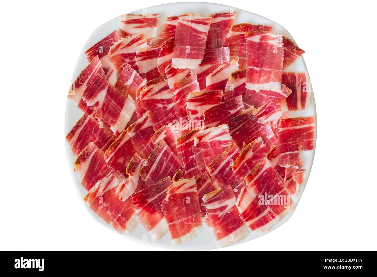 drycured ham slices Stock Photo Alamy