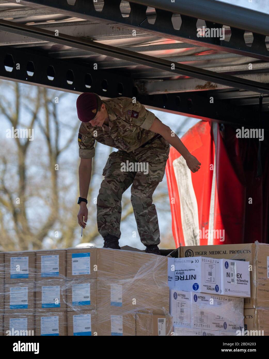 Brentwood Essex, UK. 10th Apr, 2020. NHS Personal Protective Equipment